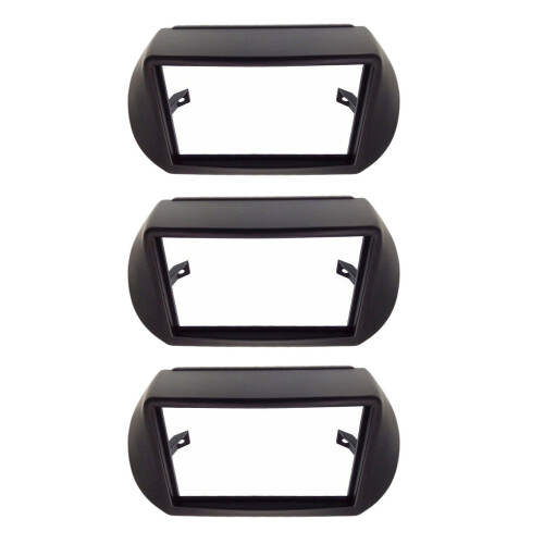 3X for  Fiorino  Nemo  Bipper 2Din Audio Panel DVD Navigation Panel Frame Car Fascias
