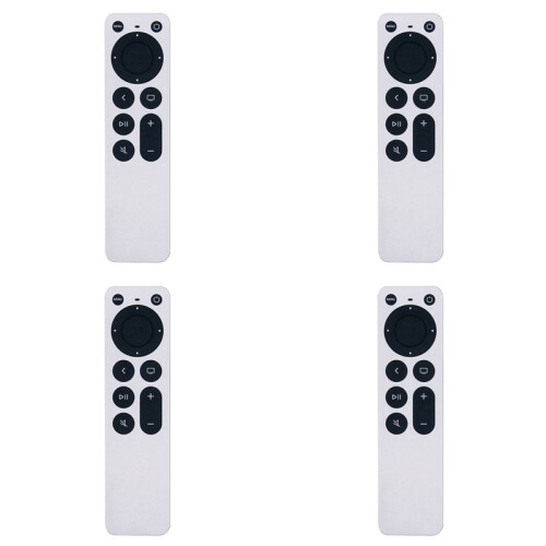 4X for  TV 4K Remote Control Universal Replace Remote Control High Compatibility Long Range, Ergonomic Design