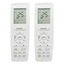 2X YAP1F Air Conditioner Remote Control for GREE YAP1F Home Heating and Cooling Function Replacement Remote Control