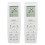 2X YAP1F Air Conditioner Remote Control for GREE YAP1F Home Heating and Cooling Function Replacement Remote Control 1