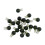 20pcs Fishing Buffer Beads Knot Protector Green Carp Tackle 12mm 2