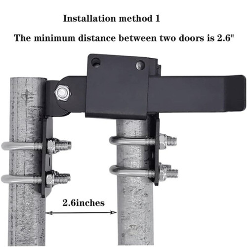 Chain Link Residential StrongArm Double Gate ,Use This Double Gate  Where 2 Gates Swing Together