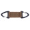Outdoor Hiking Nylon Webbing Backpack Dual Ended Triangular Hook Khaki 2