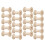 20pcs Wooden Bobbins Thread Spools Cross Stitch Sewing Floss Storage 4 2