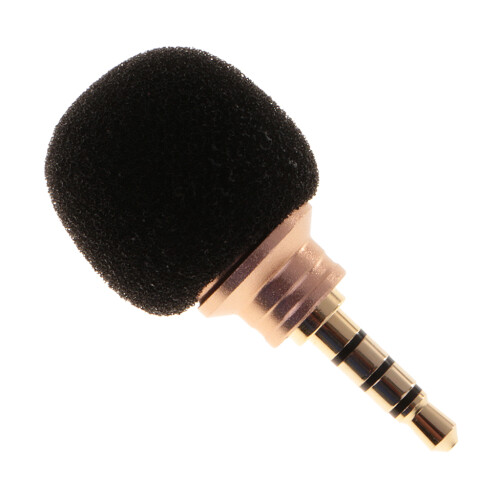 Mini 3.5mm Microphone Mic For Smartphone Mobile Phone Recording 3.5mm 1