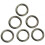 6 Pieces Round Spring Snap Hook Clip Key Handbag Purse Shoulder Strap 3