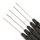 5 Pieces Pulling Hook Needle Tools for Micro Ring Hair Extensions Blac 3
