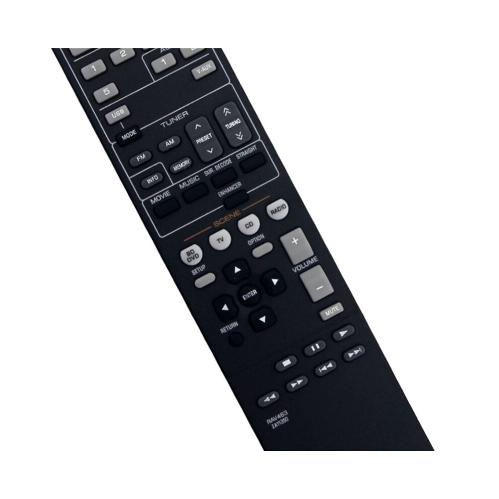 5X Rav463 Remote Control For Audio Receiver Htr3066 Ht-R3066 Rxv373 Rtza113500 Rx-V373 Rxv375 Yht399u Yht497 4711307523500