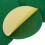 6 Pieces Air Hockey Table Felt Pushers Replacement Felt Pads Green S 3