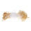 Clothing label universal sling tag string 11cm 100pcs Gold Round 2