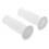 Universal Motorcycle Handlebar Handle Grips 25/28mm for   White 3