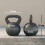 SPORTNOW Kettlebell with Non-Slip Handle 10 kg Grey 3