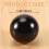 Replacement black Bakelite 35 mm diameter  lever knob 7