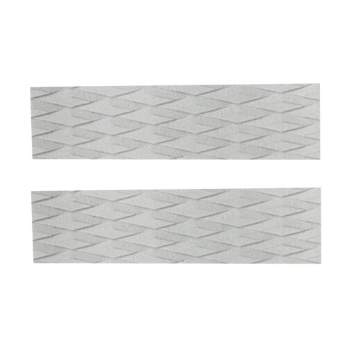 2 Pieces EVA Surfboard Kiteboard Surf Traction Pad Bar Deck Grips Grey 2