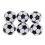 6 Pieces Football Pattern Novelty Golf Balls Set Practice Golf Accesso 2