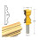 1/2'' Shank Rail & Stile Router Bits Carpentry Chisel Cutter Ogee Mold 2
