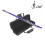 Durable 16 Hole Cupronickel Tube C Key Flute with Split E Key Purple 3