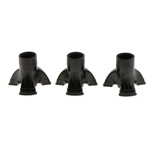 3Pcs Crutch Ferrules Rubber End Walking Stick Tips Feet Trekking Pole 1