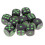 10 Pieces D6 Dice Set for Dungeons and Dragons RPG Board Game Green Bl 2