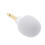 Mini Plug in Vocal Instrument Condenser Microphone 3.5mm Mono Plug Whi 2