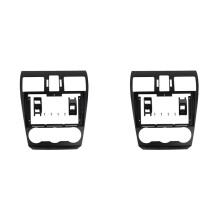 2X Fascia Radio de 9 Pouces Adapté pour  FORESTER IMPREZA XV CROSSTREK WRX LEVORG Cadre de Kit de Montage de Tableau de Bord de Panneau de
