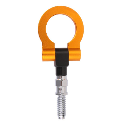 EU Aluminum Anodized Front or Rear Racing Screw-on Tow Hook Trailer Or 2