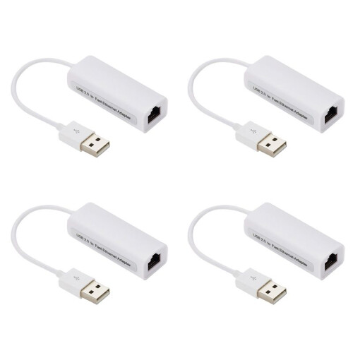 4X Network Card USB Type-C to Rj45 100M Driver-Free Network Card Converter Network Cable Adapter Ethernet Adapter B 1