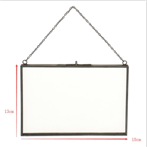 Double Side Hanging Photo Picture Frame Plant Specimen Frame B 18x13cm 1