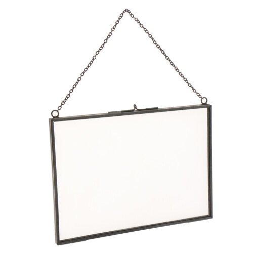 Double Side Hanging Photo Picture Frame Plant Specimen Frame B 18x13cm 2