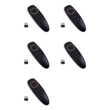 5X G10S Air Mouse Voice Remote Control 2.4G USB Receiver for Android TV BOX PC Gyro Sensing Wireless Remote