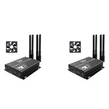 2X M.2 NGFF 4G/5G Module to USB 3.0 Adapter M2 Wifi Card Converter Riser Board with Antenna Cooler Fan SIM Card Slot