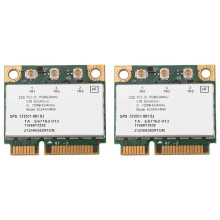2X 6300AGN 633ANHMW Wireless WiFi Card Pcie Card 802.11A/G/N 2.4G+5.0 Ghz for T410 T420 T430 X220