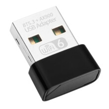 900Mbps WiFi 6 USB-Adapter 5.3 AX900 USB-Dongle Draadloze Netwerkkaart Dual Band 2.4/5G Gratis Driver voor Pc