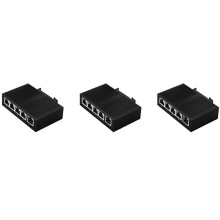 5X 5 Port 100Mbps Network Ethernet Industrial Grade Unmanaged Rail Type Industrial Network Splitter