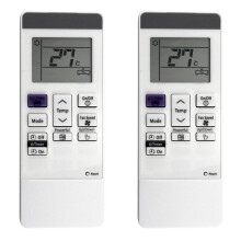 2X Replace RAR-MOA5 A/C Remote Control for RAR-MOA5 Air Conditioner