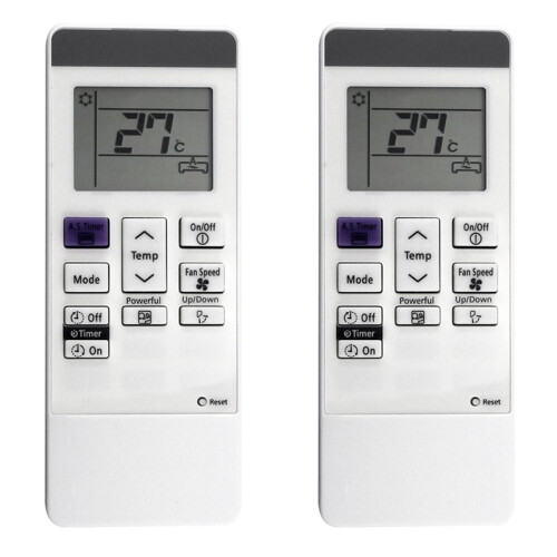 2X Replace RAR-MOA5 A/C Remote Control for  RAR-MOA5 Air Conditioner