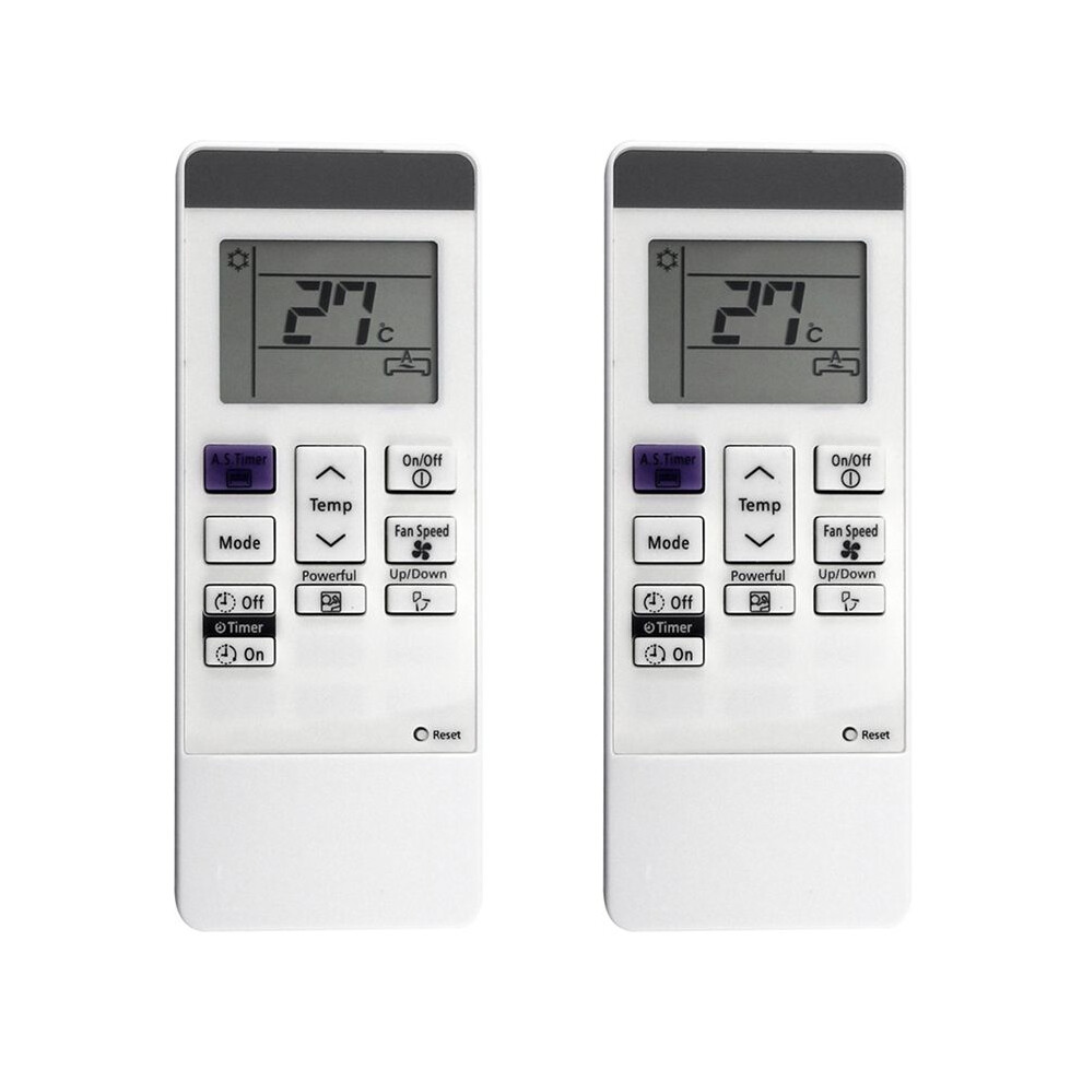 2X Replace Rar-Moa5 A/C Remote Control For Rar-Moa5 Air Conditioner 6032003082701