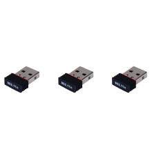 3X New Realtek USB Wireless 802.11B/G/N Lan Card Wifi Network Adapter RTL8188