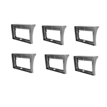 6Stück 10,1-Zoll-Auto-Blende für  Hiace 2010-2018 2Din Fascia Audio Fitting Adapter Panel Frame Kit Autozubehör