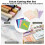 12\" Sticky Cutting Mat with Grids - Craft Sewing Gift 6