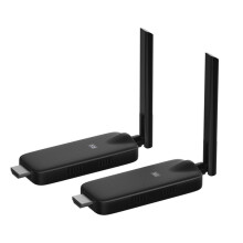 Émetteur-Récepteur Vidéo Sans Fil Compatible , Partage D'Écran, Extension de Miroir, Adaptateur HD pour Projecteur TV.