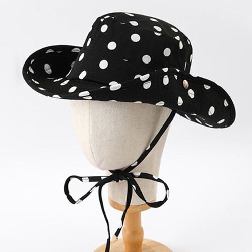 (Black Spot) Breathable Summer Hiking Bucket Hat 2