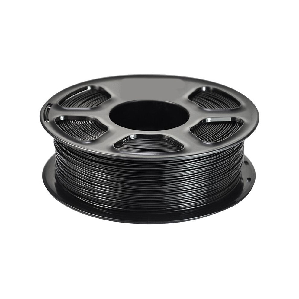 3D Printer Filament Pla + 3D Printing 1.75Mm Pla Upgraded Neatly Wound 1Kg Spool For Most 3D Printer Black 4711013169894