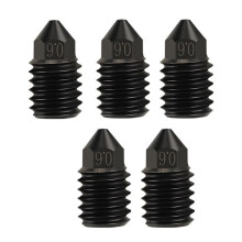 5Pcs Clone Cht Nozzle 0.6mm Cht Hardened Steel High Flow Extruder Nozzles for Upgraded Hotend P1P X1C X1