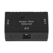 Poe Splitter Injector Passive Strom Versorgung Über Ethernet Rj45 10/100 Mbp Wand Halterung Adapter Für Lan Netzwerk Sicherheit Ip Kamera