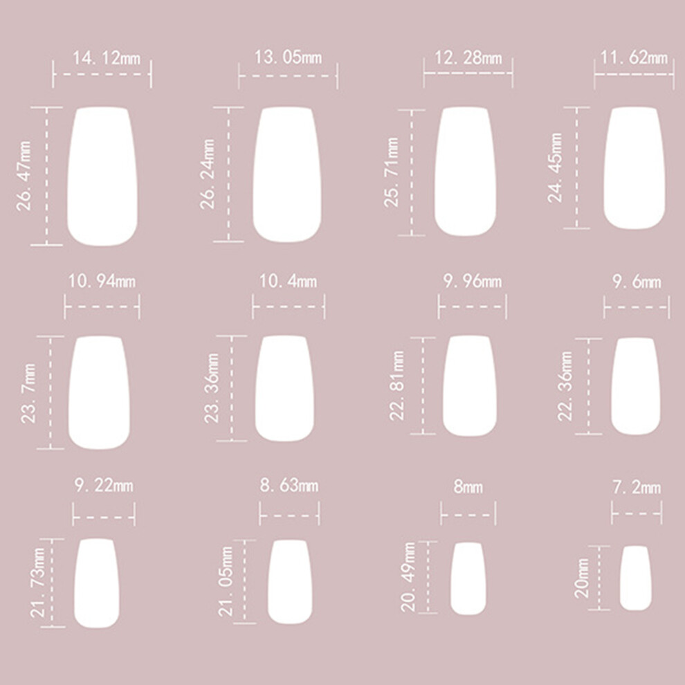 Dachuang Beauty Pink,Cream Nude Pink Rhinestone Star False Nails For Women