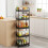 (5 layer) Mobile Storage Cart with Wheels for Kitchen & Bathroom 5