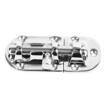 Mirror Polished Finish Heavy Duty Marine Grade Stainless Steel Door Latch Corrosion Resistance Boat Window Lock Cabinet Bolt Security Enhancement