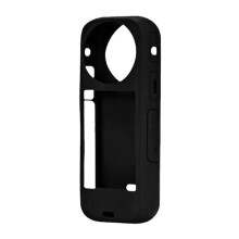 Sports Camera with Lens Silicone Case for X4 Panorama Body Dustproof Dropproof All Round Silicone Case,Red
