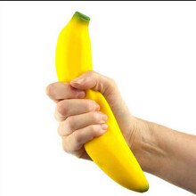 Jumbo Banana Toy Decor - 18cm Fun Gift